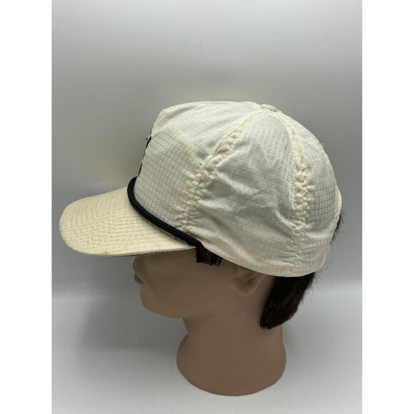 Vintage PGA Tour Hat Signed Golf Baseball Cap White USA Made Ram Golf Cord - Picture 9 of 11